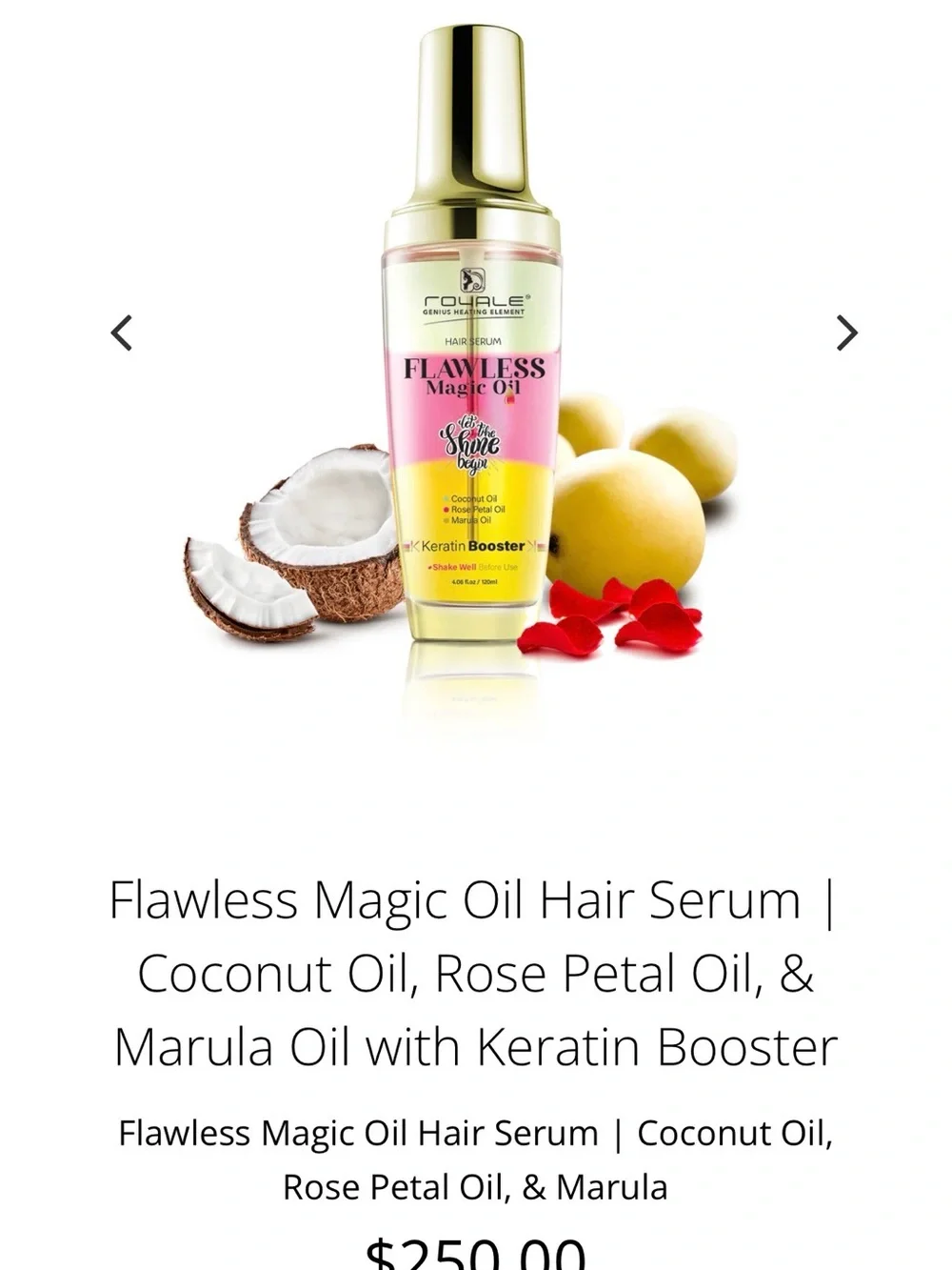 Flawless Magic Oil Hair Serum - Mint
